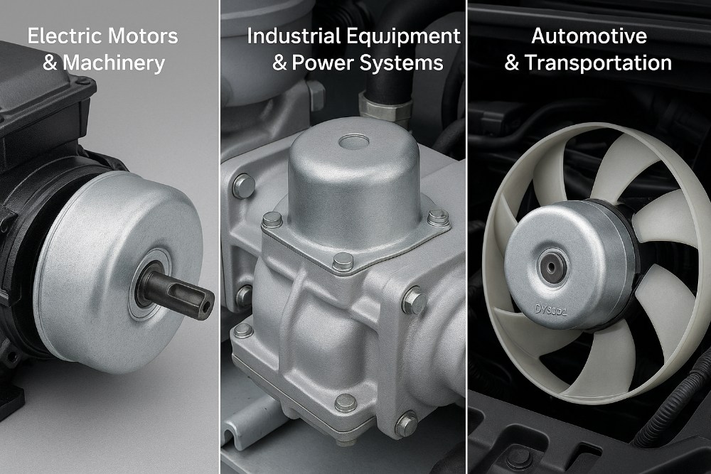 Metal Stamping Motor Cover Applications Metal Stamping Motor Cover Applications
