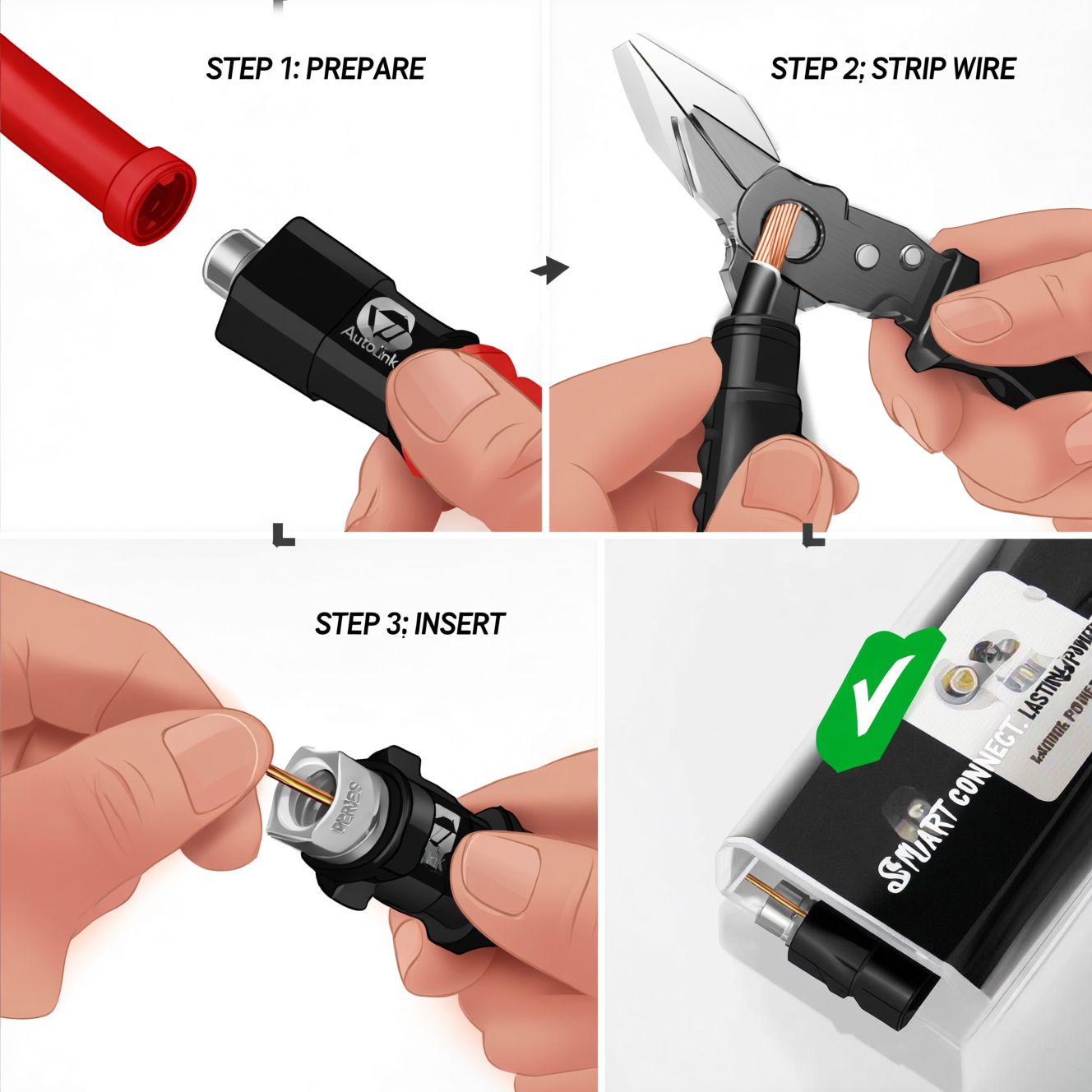 how to use automotive wire connectors