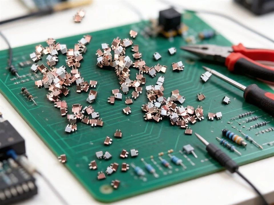 Nickel-Plated Copper Stamped Terminal